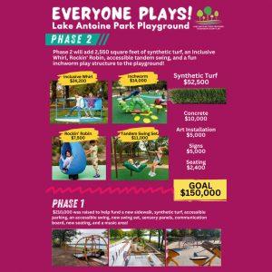 Everyone Plays! New accessible playground Fundraising Project
