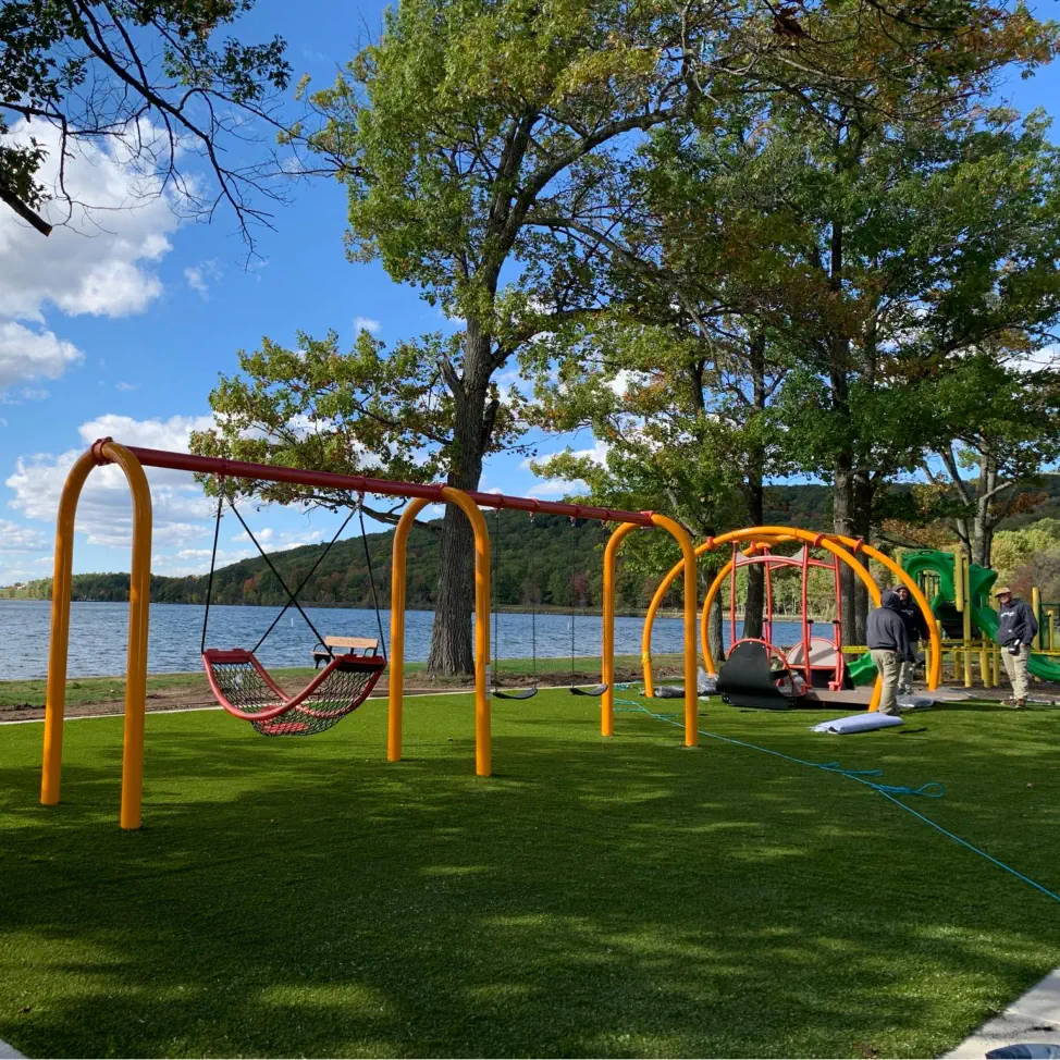 Lake Antoine new playground equipment