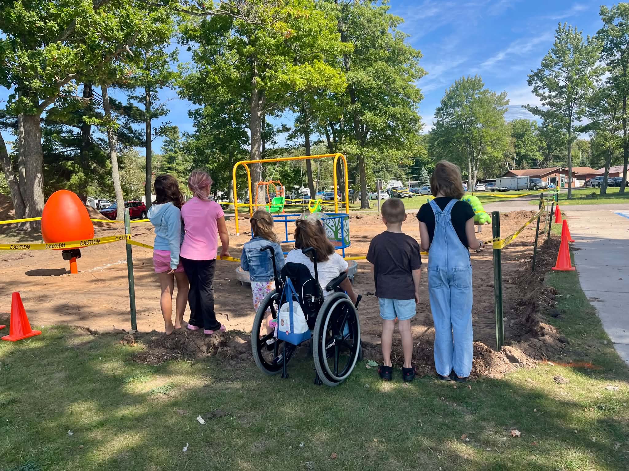 Fundraising for Everyone Plays Accessible Playground