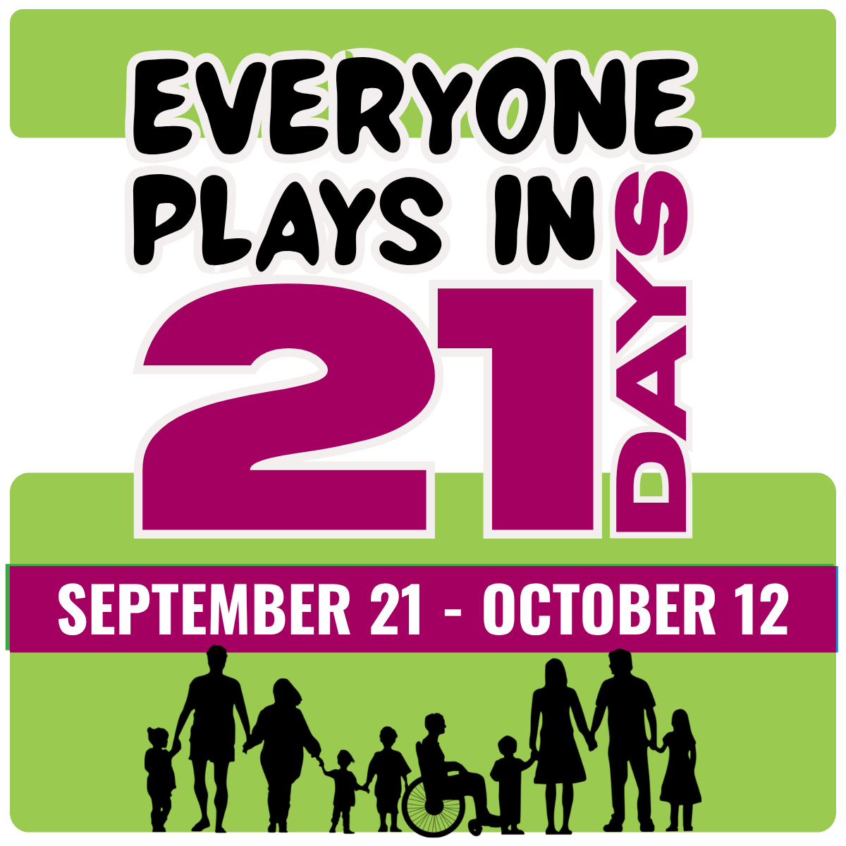 Everyone Plays in 21 days fundraiser